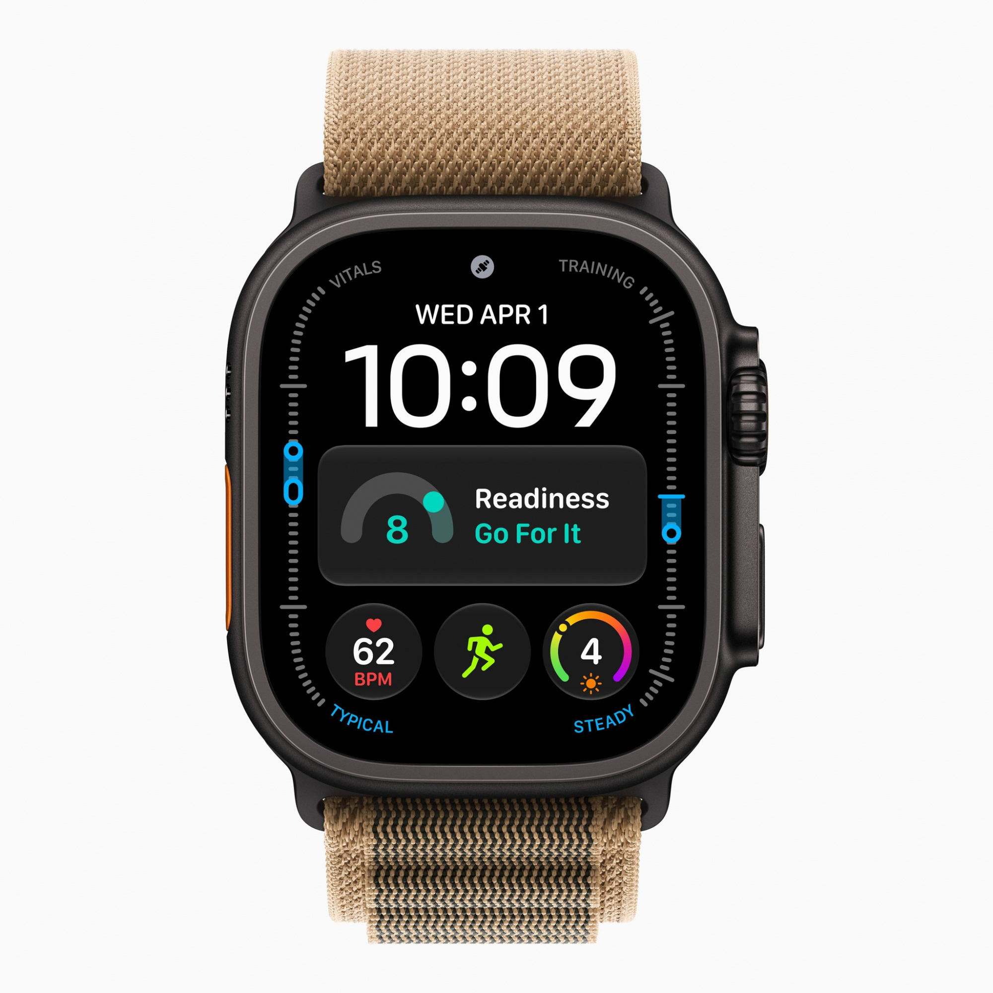 Смарт-часы Apple Watch Ultra 4 (2026) 49 мм, корпус черный титан (Black Titanium), ремешок Alpine Loop