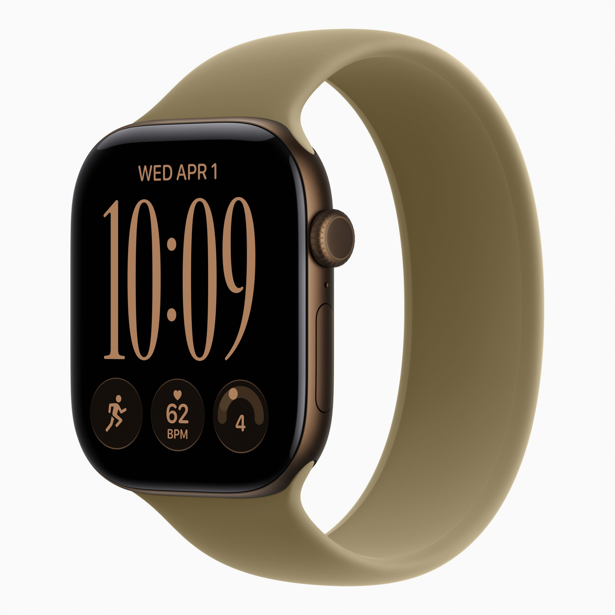 Смарт-часы Apple Watch Series 12 (2026) 46 мм, корпус алюминий (Aluminum), цвет: темная бронза (Dark Bronze)