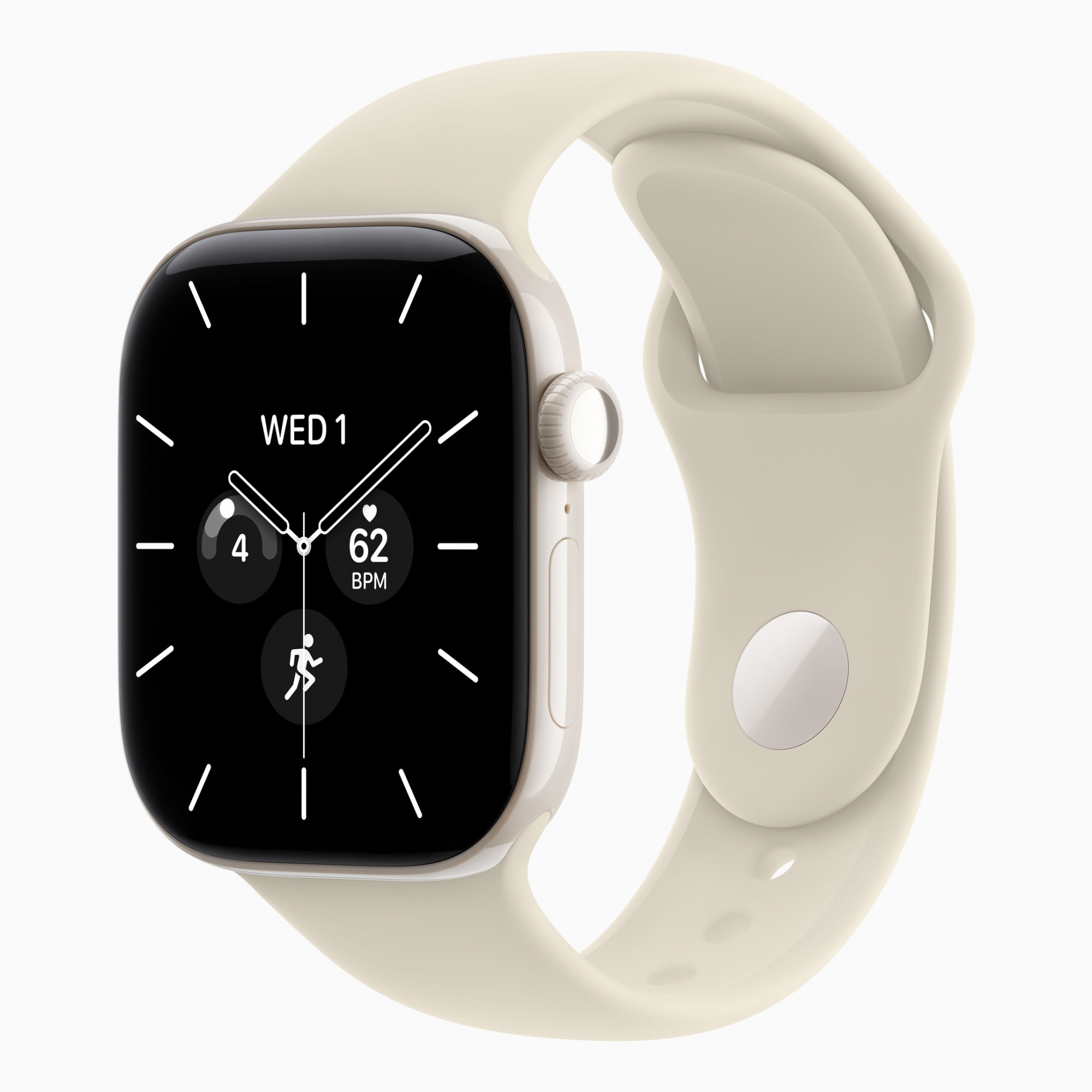 Смарт-часы Apple Watch Series 12 (2026) 42 мм, корпус керамика (Ceramic), цвет: жемчужно-белый (Pearl White)