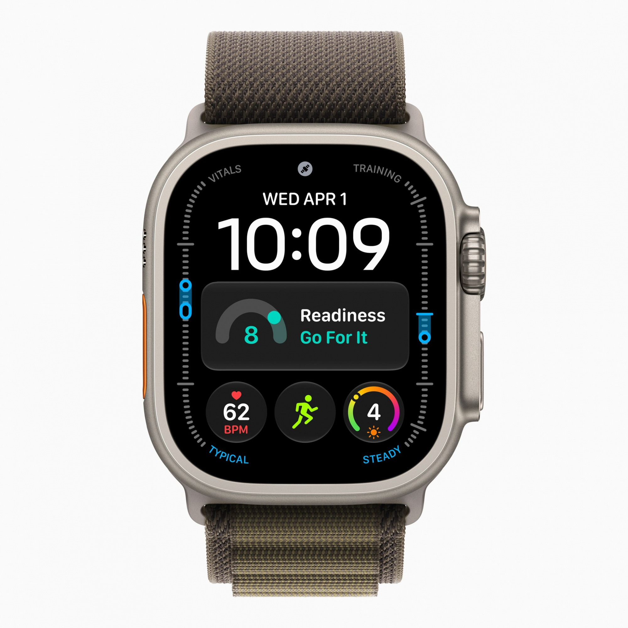 Смарт-часы Apple Watch Ultra 4 (2026) 49 мм, корпус натуральный титан (Natural Titanium), ремешок Alpine Loop
