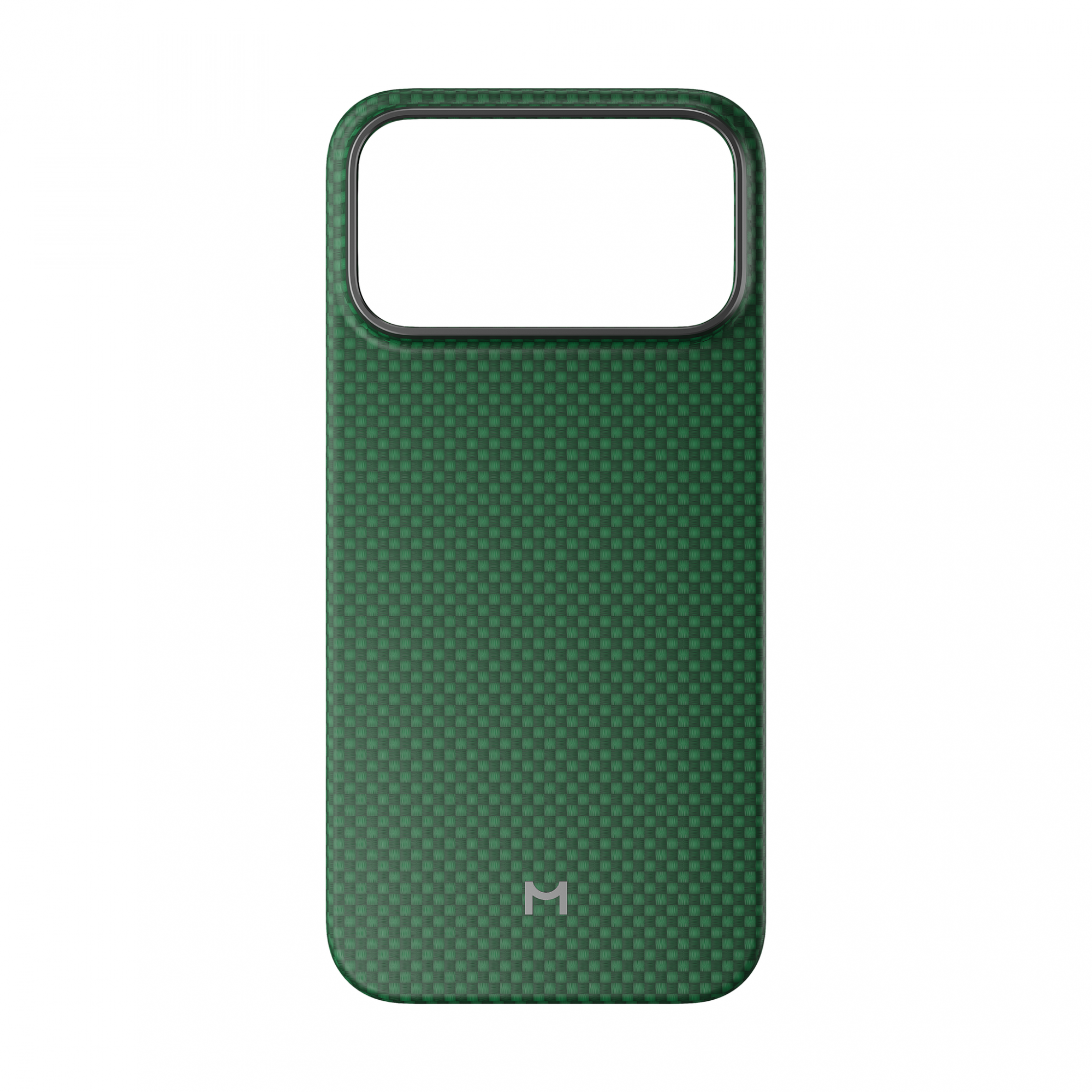 Чехол Magssory Aramid Frame для iPhone 18 Pro, Кевлар (арамид), Зеленый (Green)