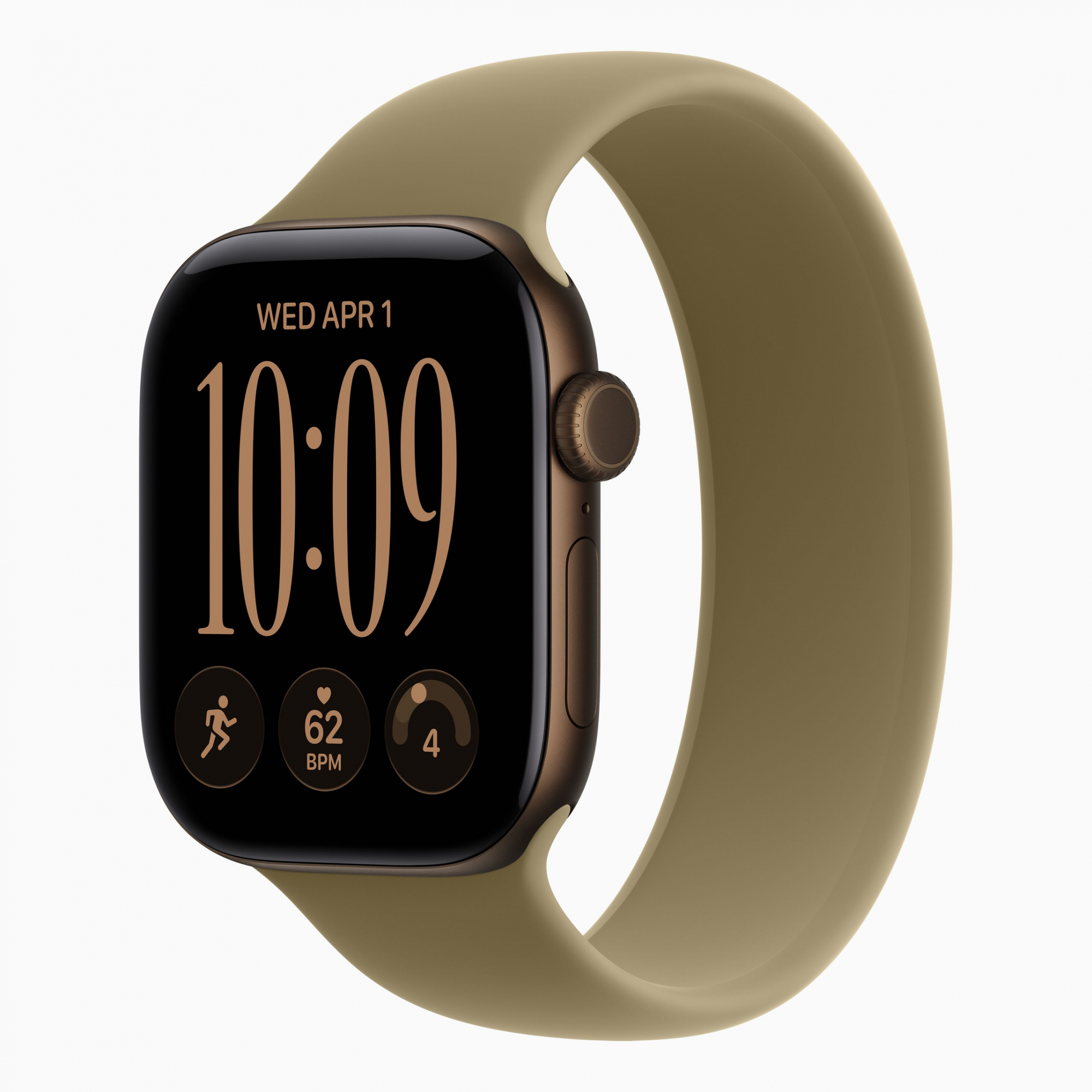 Смарт-часы Apple Watch Series 12 (2026) 42 мм, корпус алюминий (Aluminum), цвет: темная бронза (Dark Bronze)