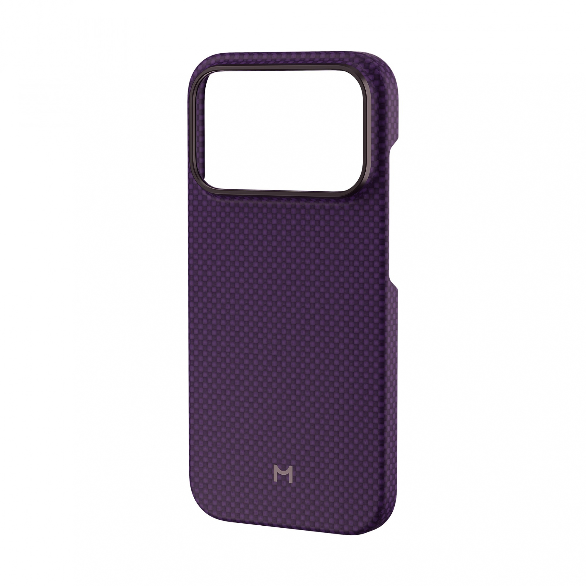 Чехол Magssory Aramid Frame для iPhone 18 Pro, Кевлар (арамид), Бургунди (Burgundy)