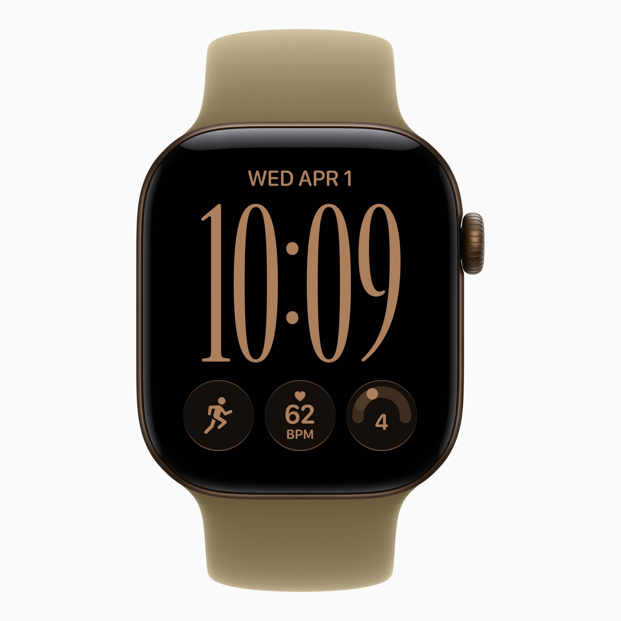 Смарт-часы Apple Watch Series 12 (2026) 42 мм, корпус алюминий (Aluminum), цвет: темная бронза (Dark Bronze)