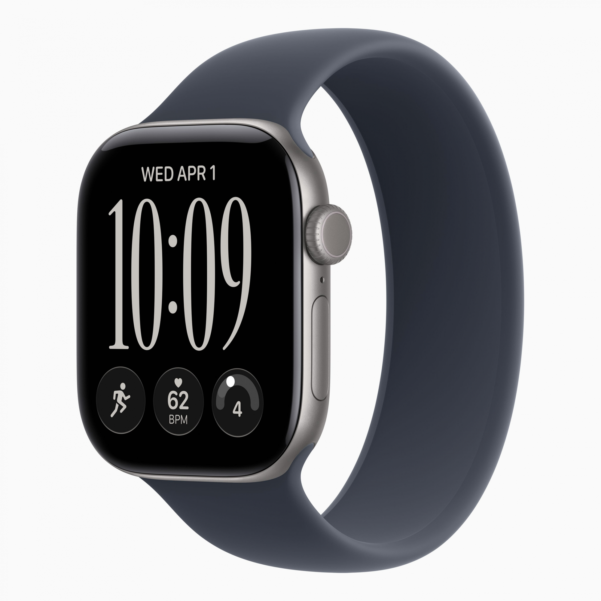 Смарт-часы Apple Watch Series 12 (2026) 42 мм, корпус алюминий (Aluminum), цвет: серый космос (Space Gray)