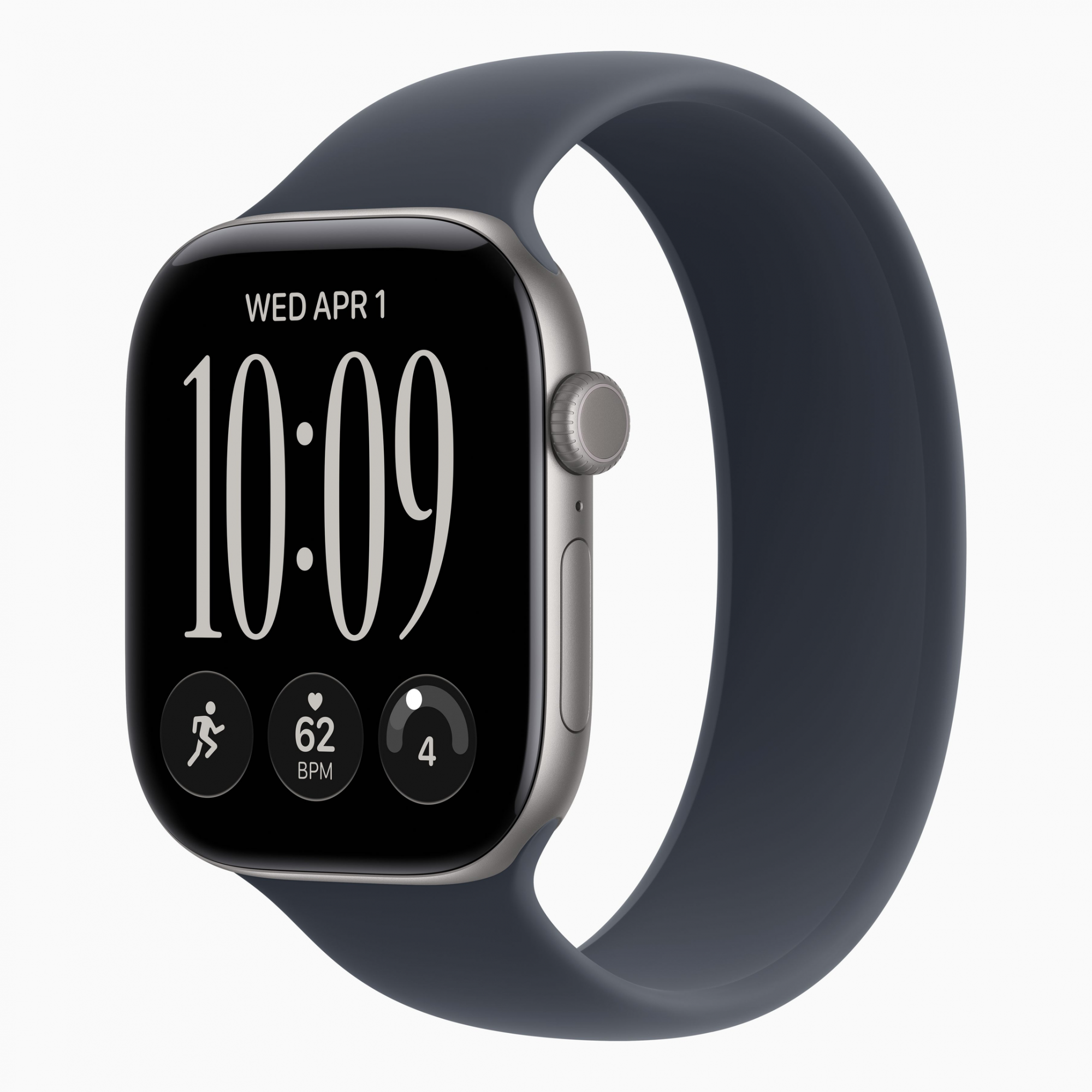Смарт-часы Apple Watch Series 12 (2026) 46 мм, корпус алюминий (Aluminum), цвет: серый космос (Space Gray)