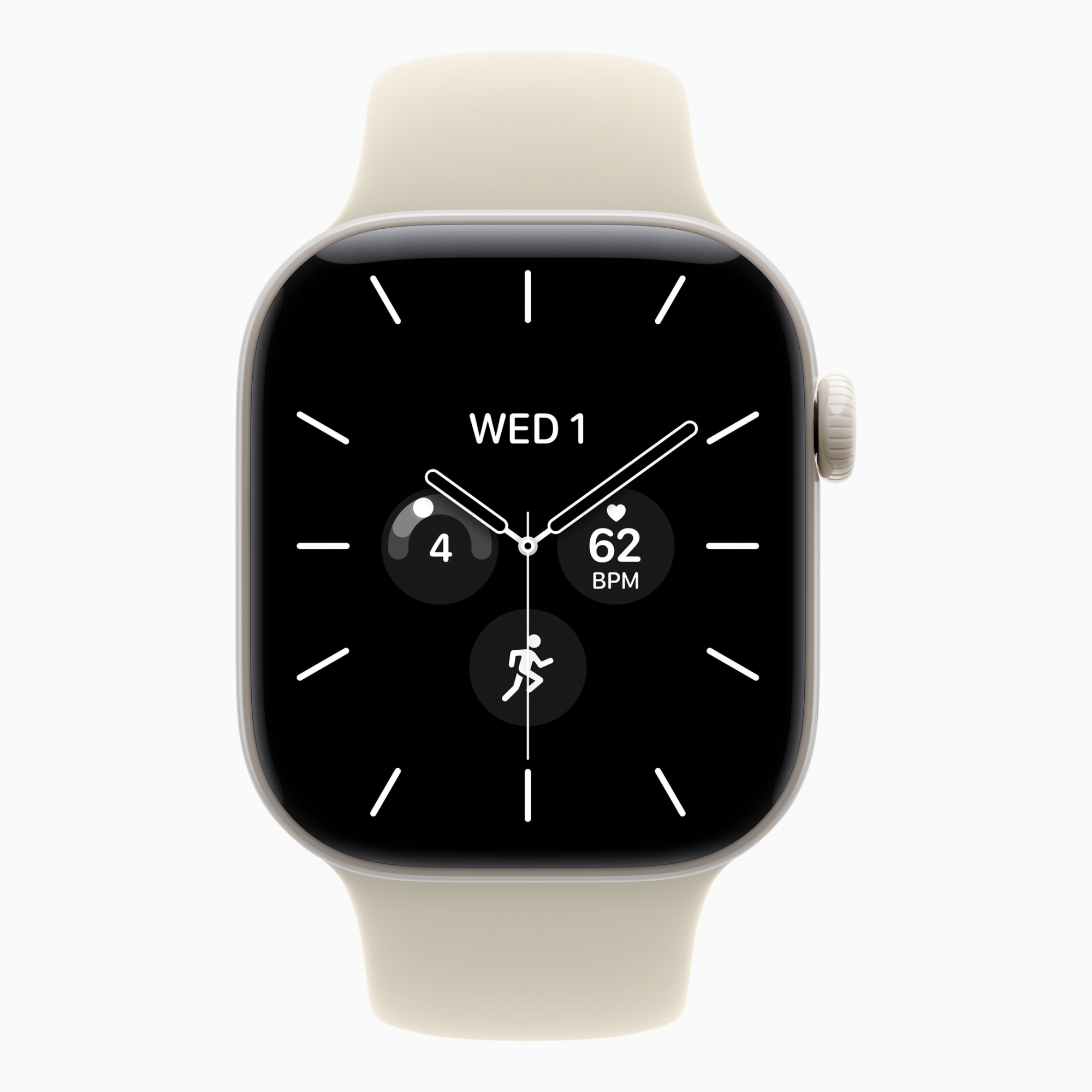 Смарт-часы Apple Watch Series 12 (2026) 42 мм, корпус керамика (Ceramic), цвет: жемчужно-белый (Pearl White)