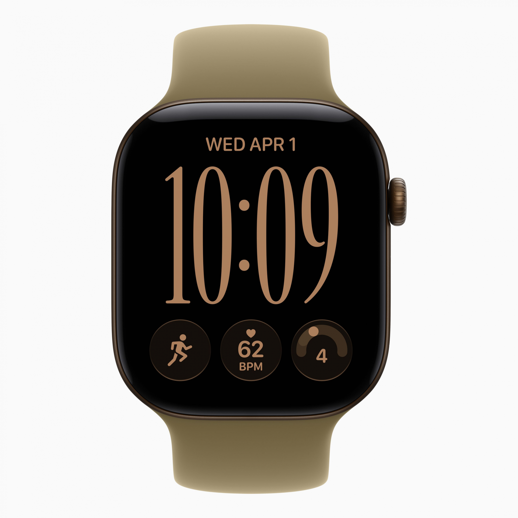 Смарт-часы Apple Watch Series 12 (2026) 46 мм, корпус алюминий (Aluminum), цвет: темная бронза (Dark Bronze)