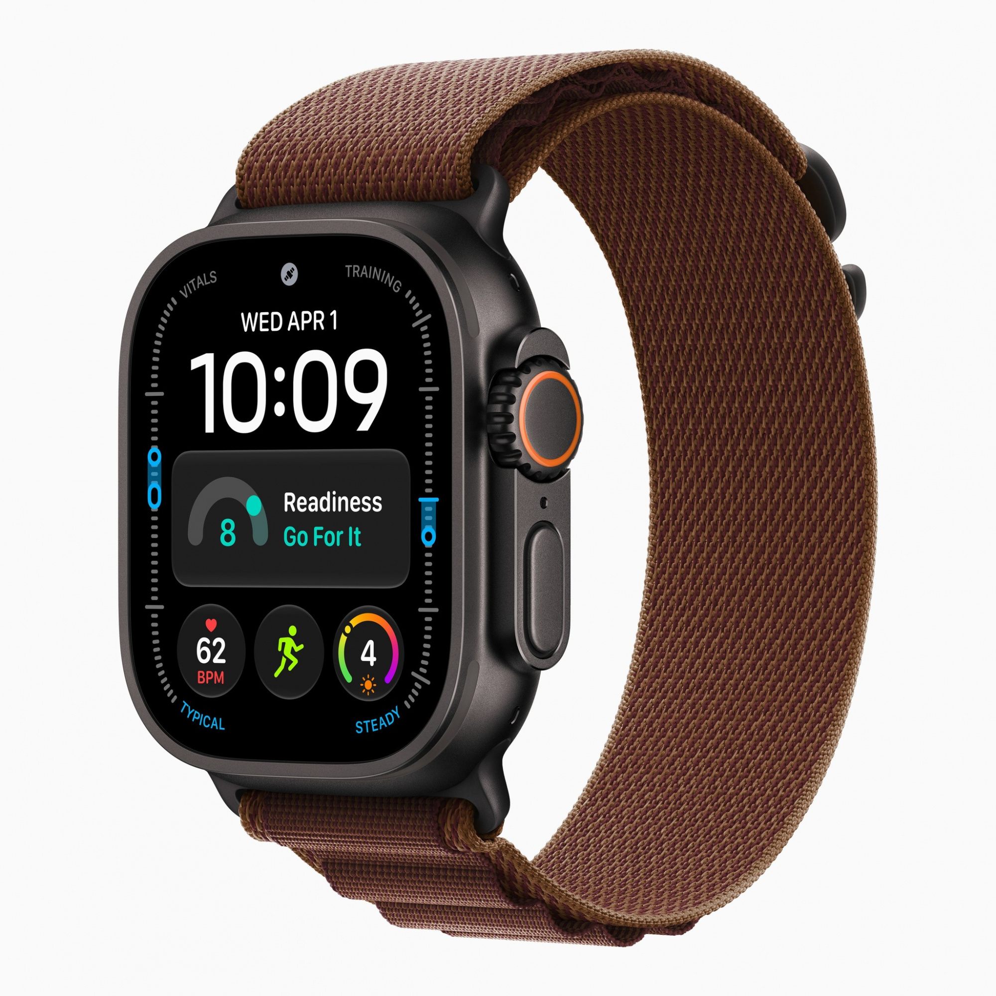 Смарт-часы Apple Watch Ultra 4 (2026) 49 мм, корпус черный титан (Black Titanium), ремешок Alpine Loop