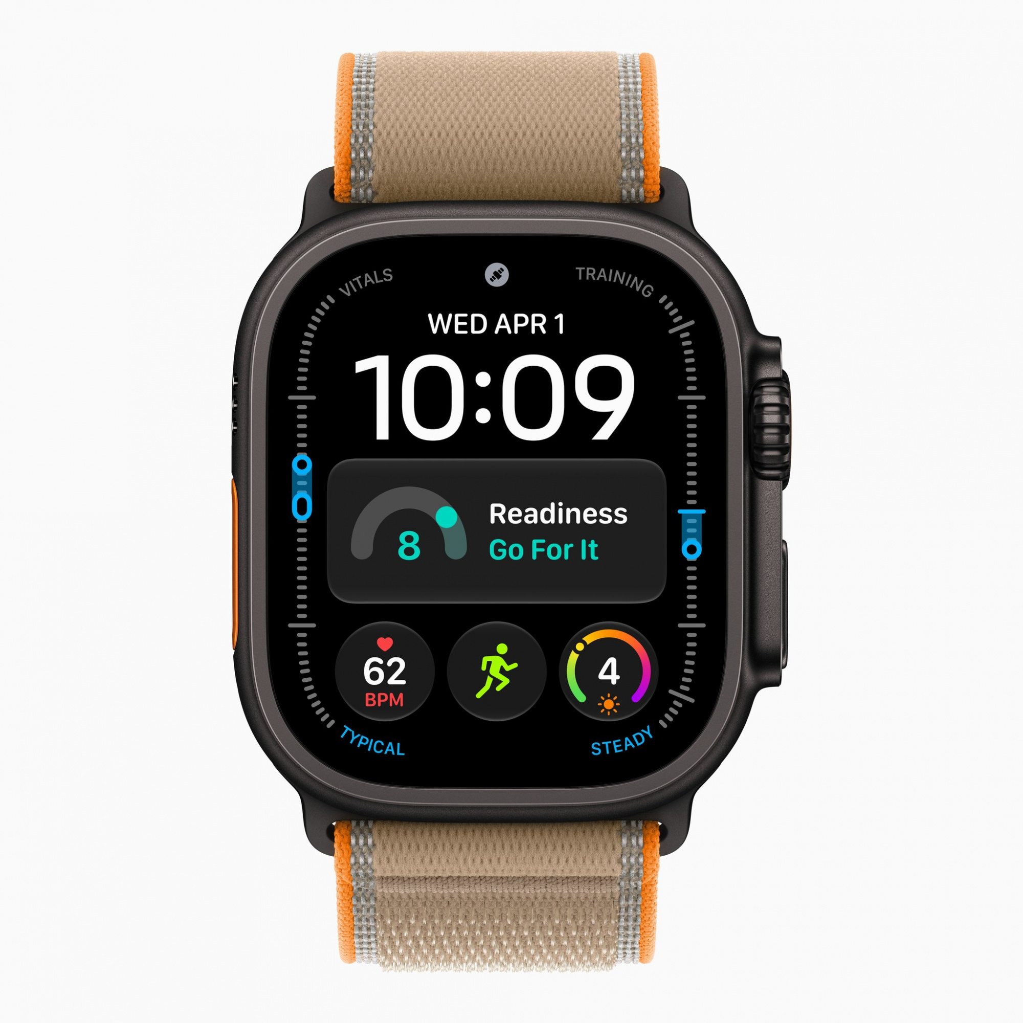 Смарт-часы Apple Watch Ultra 4 (2026) 49 мм, корпус черный титан (Black Titanium), ремешок Trail Loop