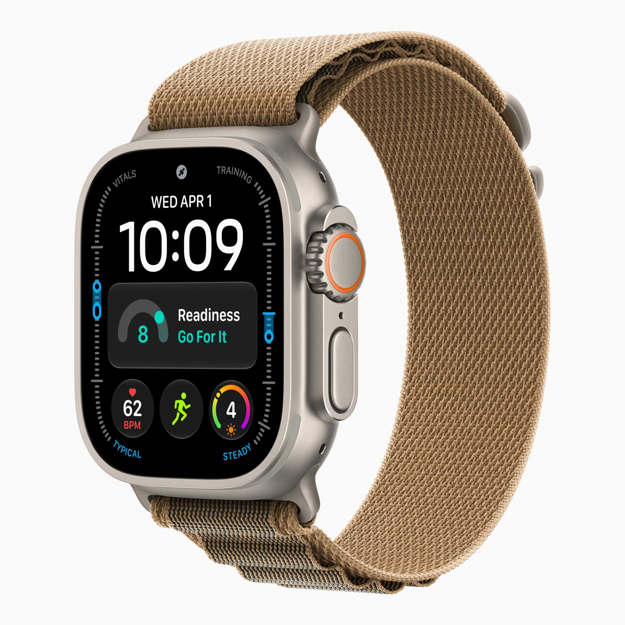 Смарт-часы Apple Watch Ultra 4 (2026) 49 мм, корпус натуральный титан (Natural Titanium), ремешок Alpine Loop