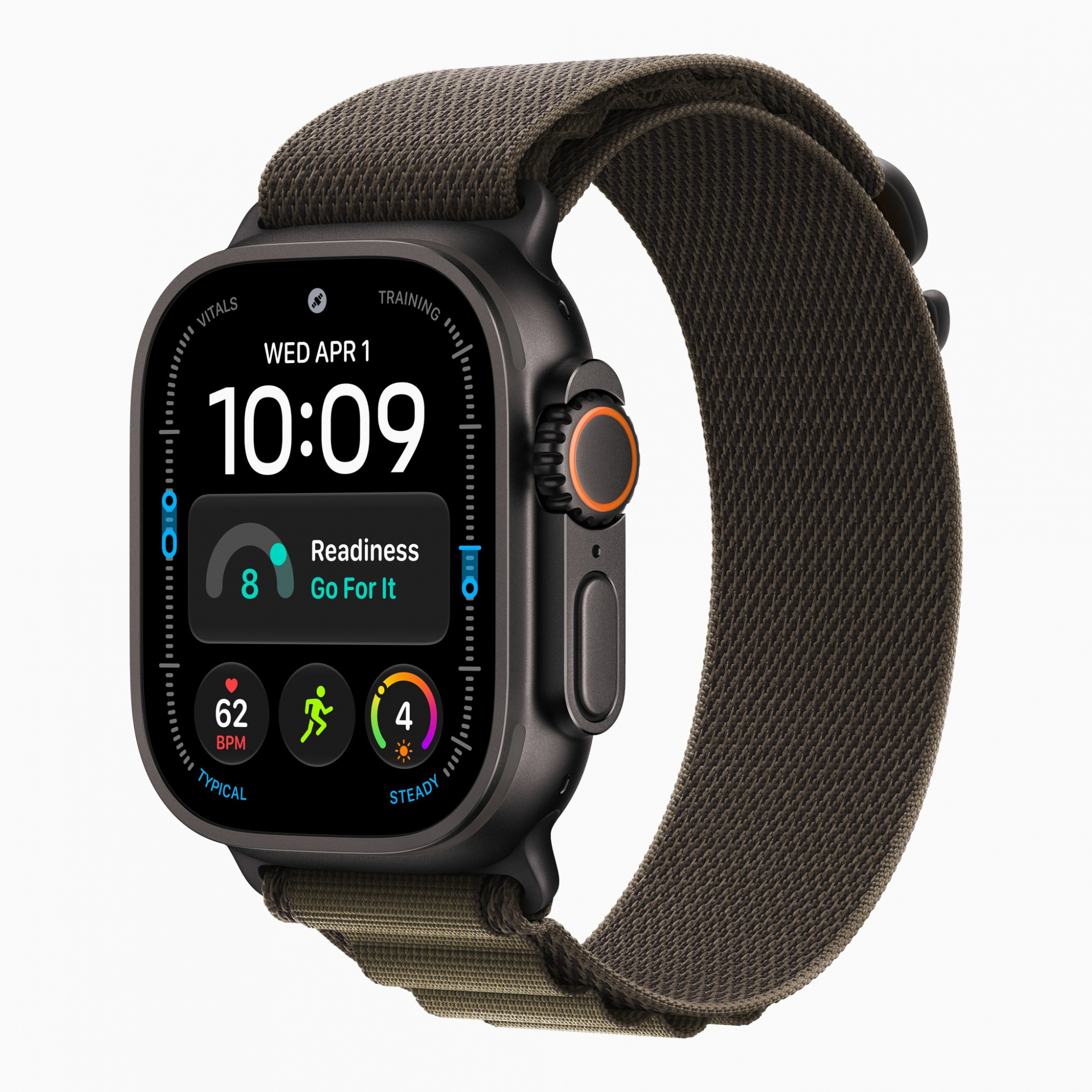 Смарт-часы Apple Watch Ultra 4 (2026) 49 мм, корпус черный титан (Black Titanium), ремешок Alpine Loop