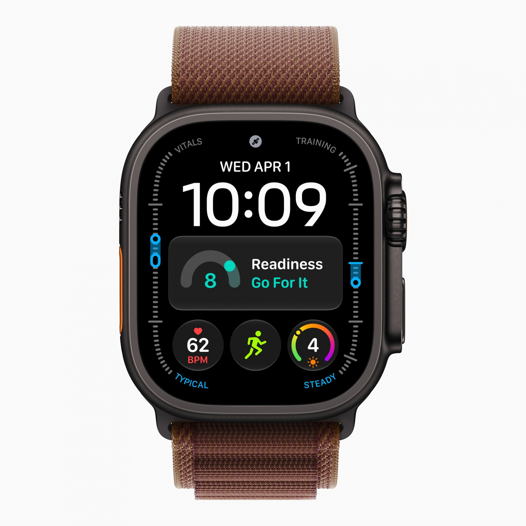 Смарт-часы Apple Watch Ultra 4 (2026) 49 мм, корпус черный титан (Black Titanium), ремешок Alpine Loop