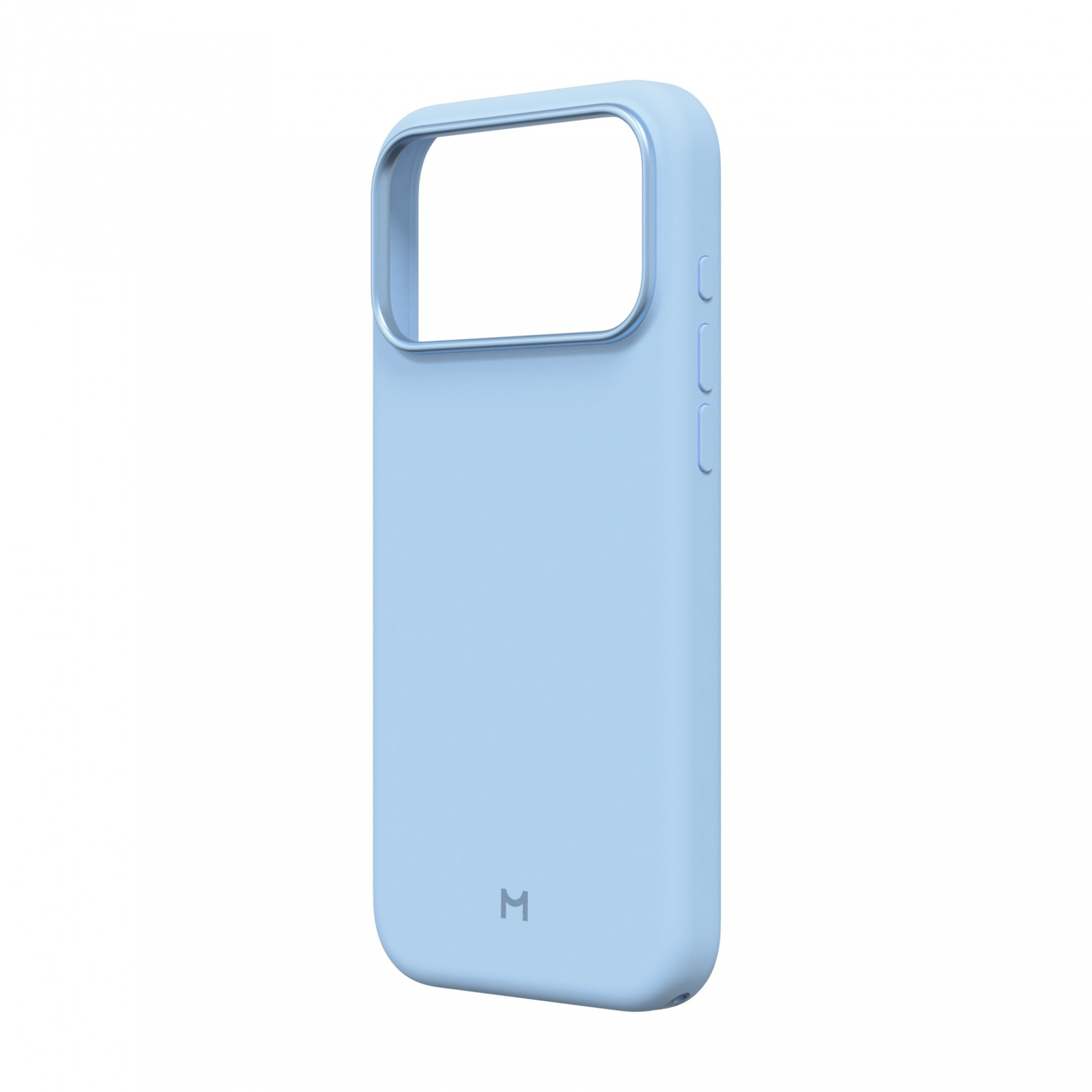 Чехол Magssory для iPhone 18 Pro Max, силикон, Голубой (Blue)