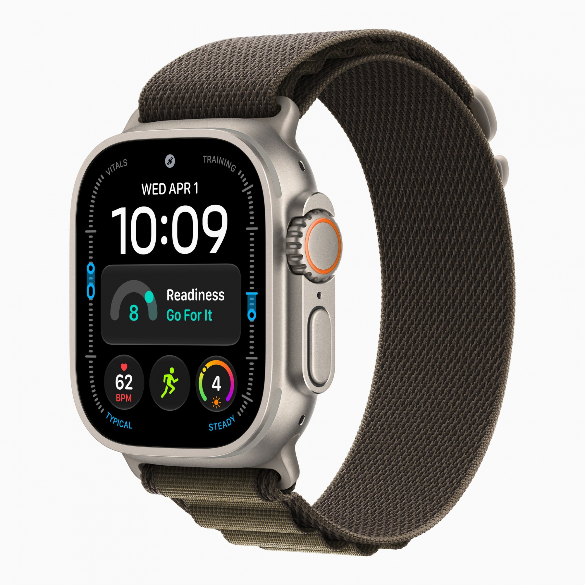 Смарт-часы Apple Watch Ultra 4 (2026) 49 мм, корпус натуральный титан (Natural Titanium), ремешок Alpine Loop
