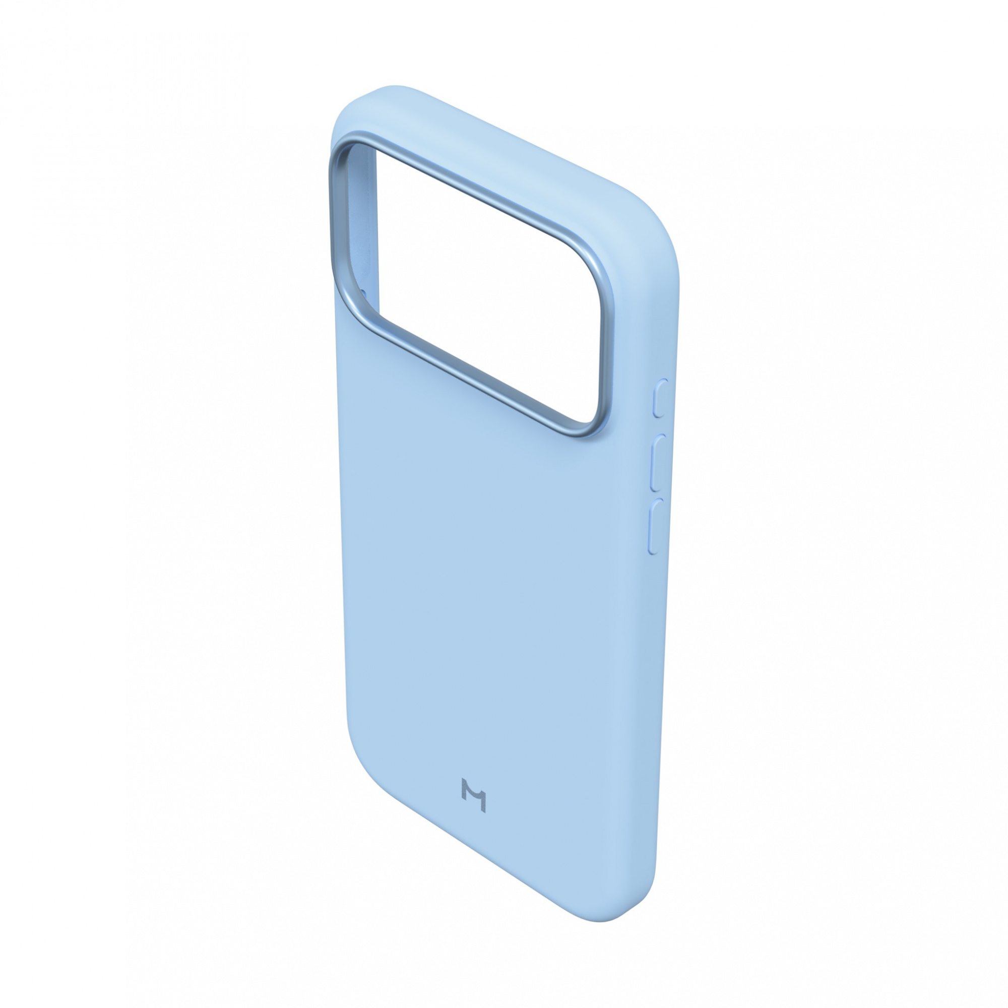 Чехол Magssory для iPhone 18 Pro Max, силикон, Голубой (Blue)