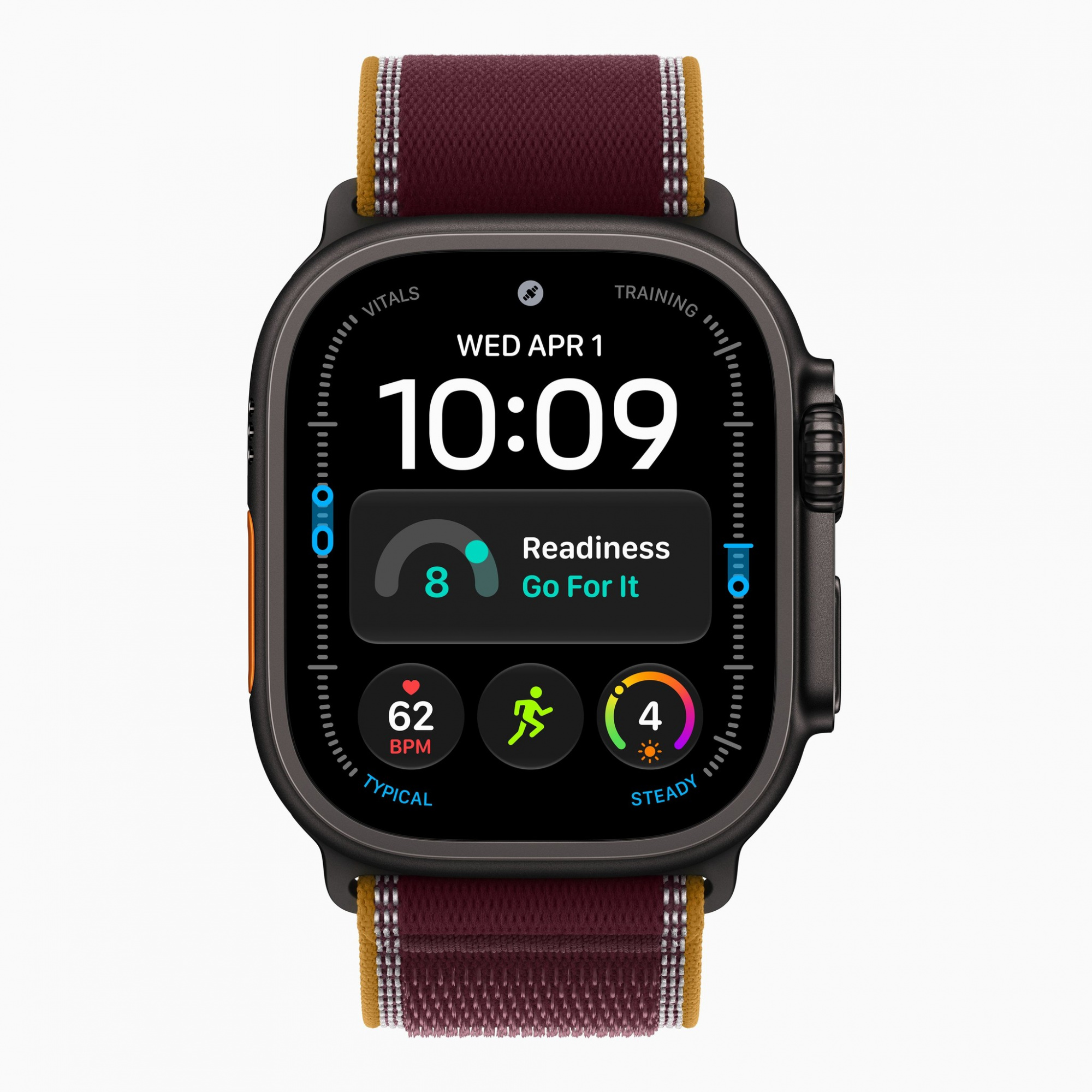 Смарт-часы Apple Watch Ultra 4 (2026) 49 мм, корпус черный титан (Black Titanium), ремешок Trail Loop